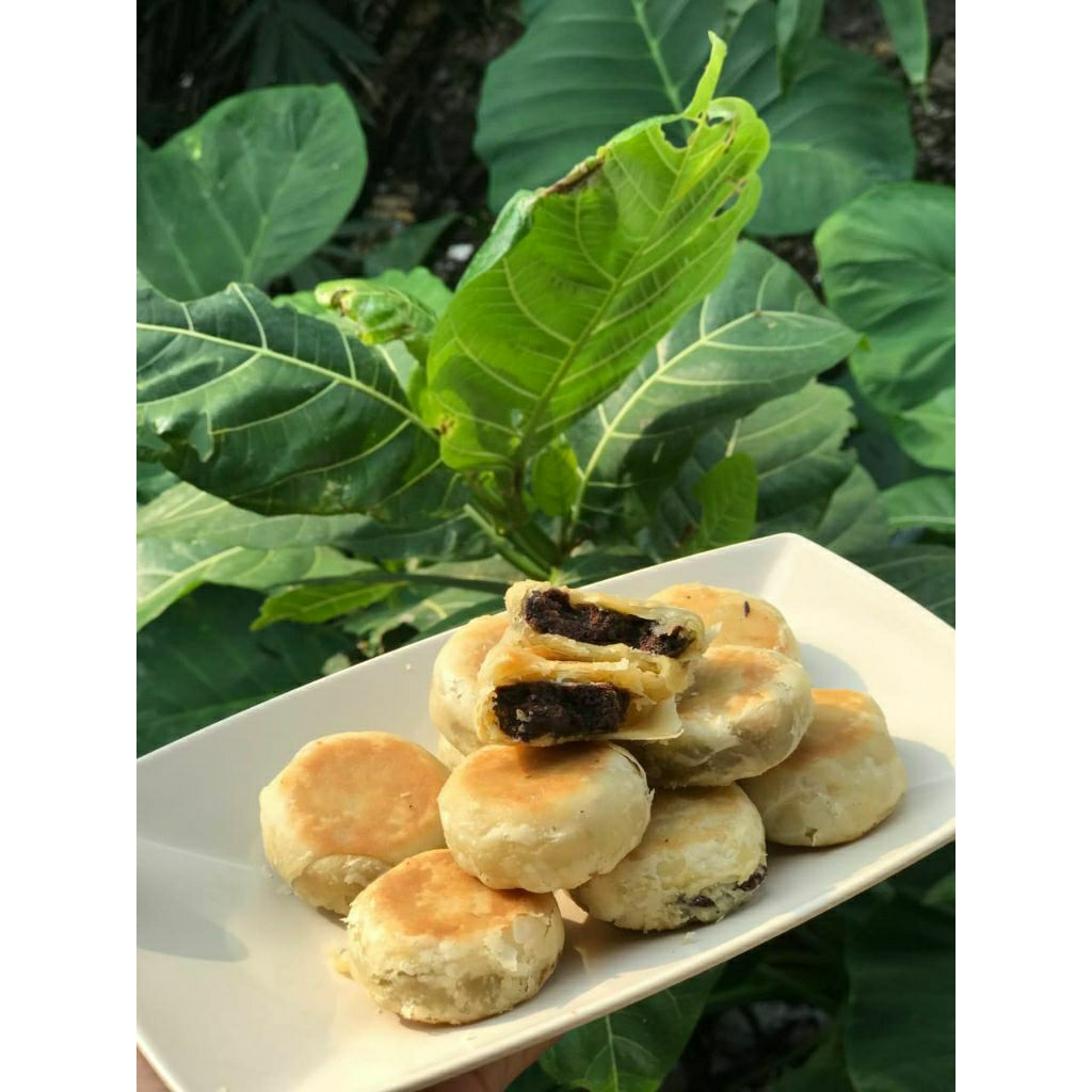 Bakpia Basah | Pia Basah | Bakpia Pathok Khas Jogja | Bakpia Yusfa Rasa Coklat (Isi 10)