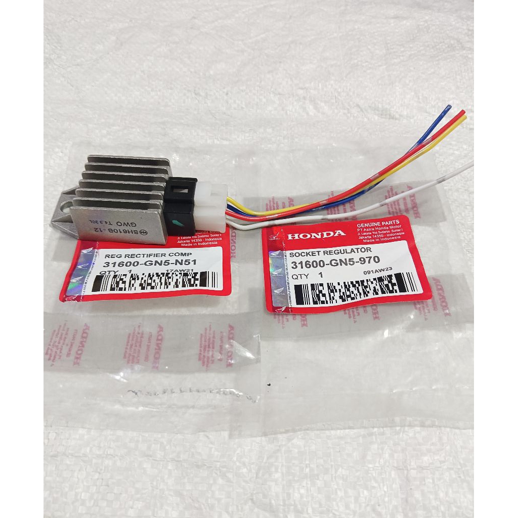 KIPROK+SOKET KIPROK/REGULATOR GRAND ASTREA PRIMA STAR LEGENDA SUPRA X SUPRA FIT OLD GWO/GN5