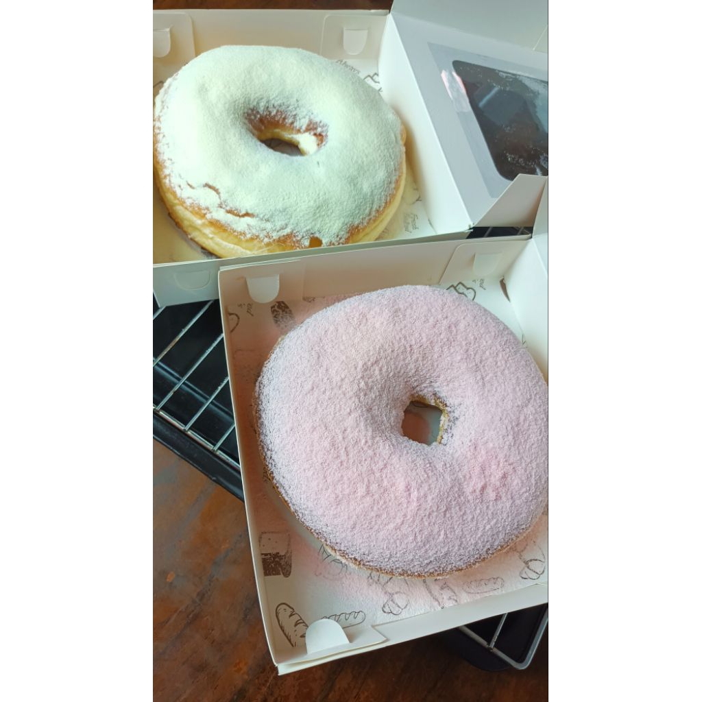 Donat Susu Mega-Bites Donat Jumbo Donat Megalodon