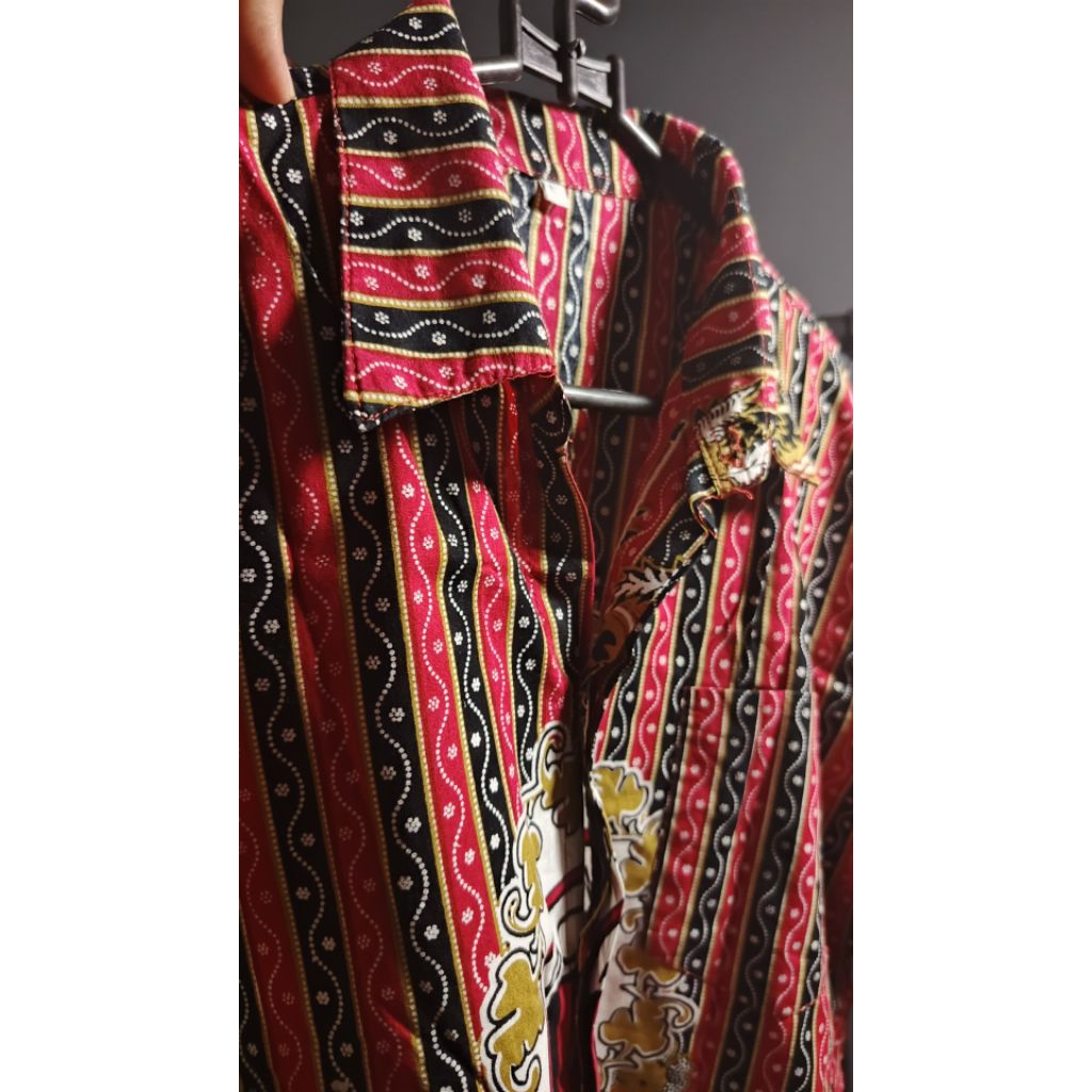 BAJU BATIK AC MILAN