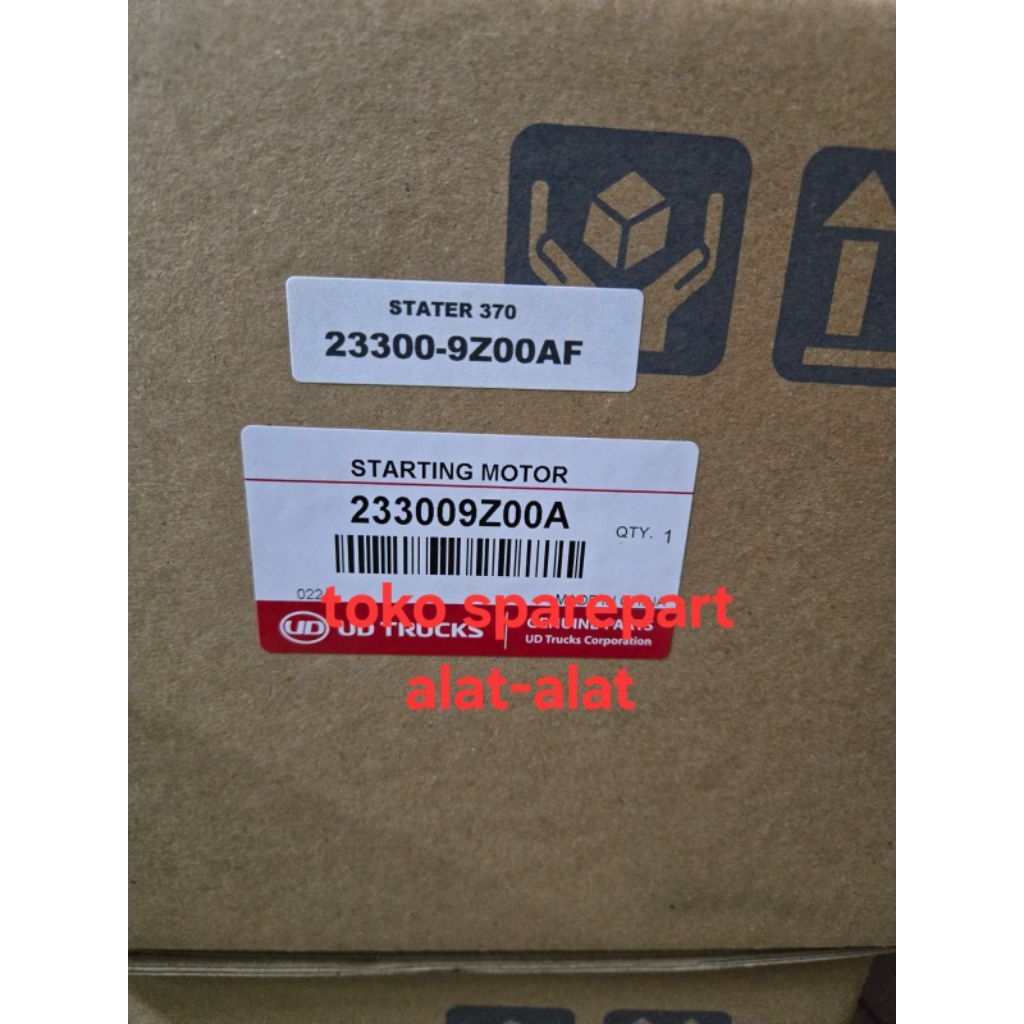 233009Z00A Starting Motor Sparepart UD Quester
