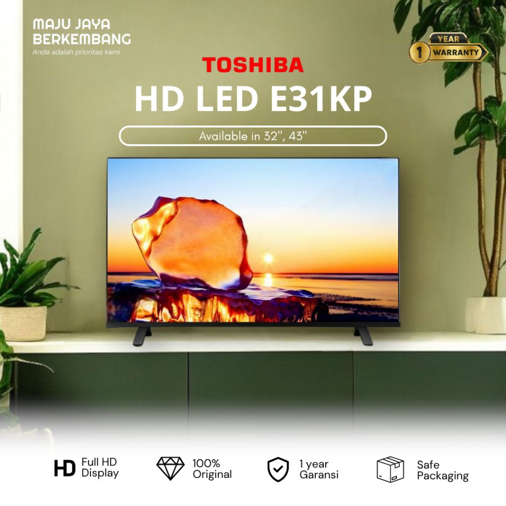 TOSHIBA 32E31 / 32E31KP SMART TV HD READY 32 inch e31kp