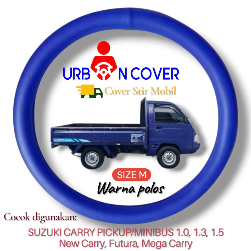 Cover Sarung Carry pick Up, Carry minibus Old/ New variasi Polos pelindung aksesoris stir mobil