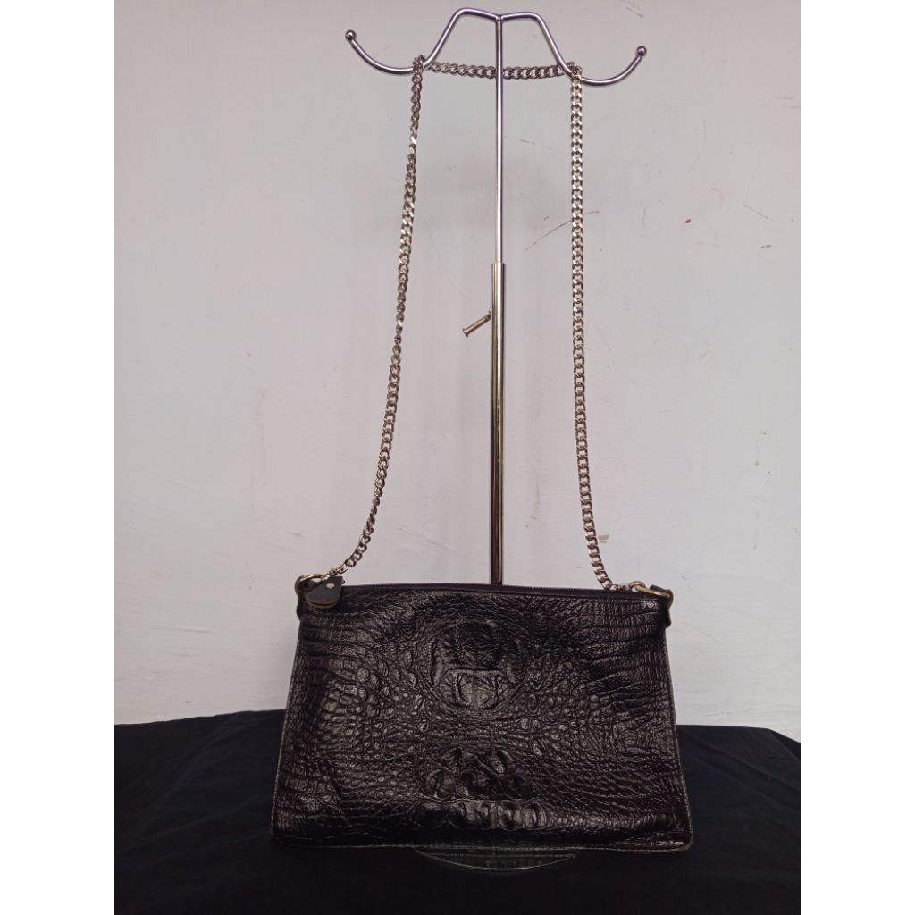 Sling Bag Croco Kulit Asli second ori