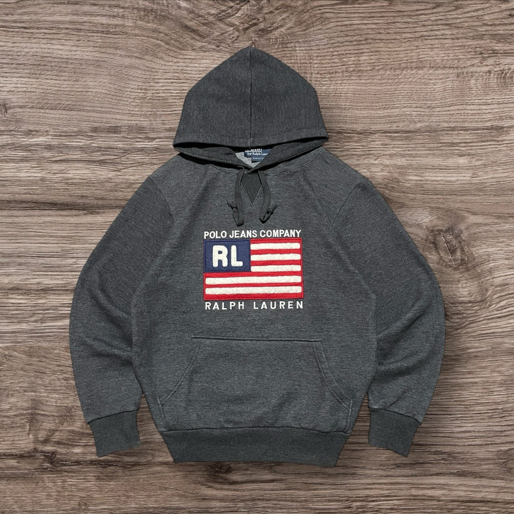 HOODIE - POLO RALPHLAUREN FLAG SECOND