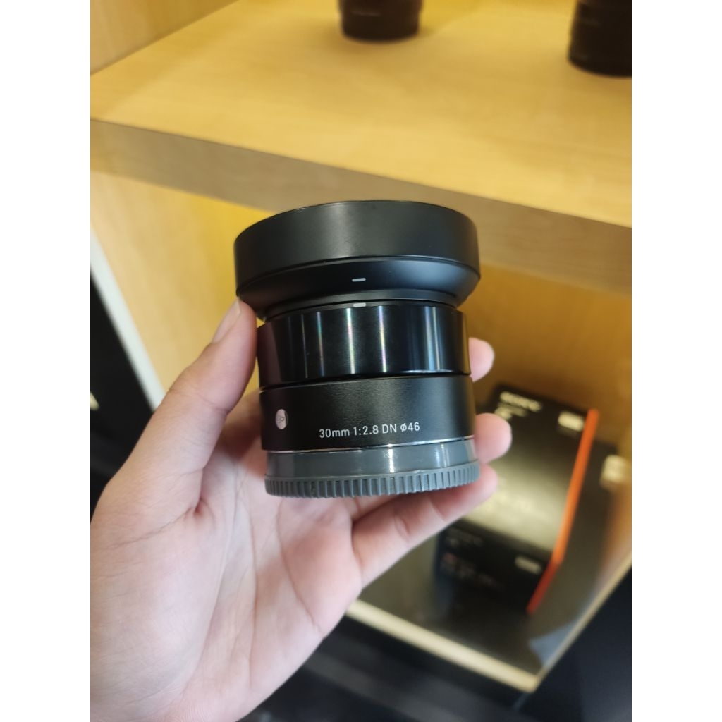 Lensa Fix Sigma 30mm F2.8 For Sony Fullset