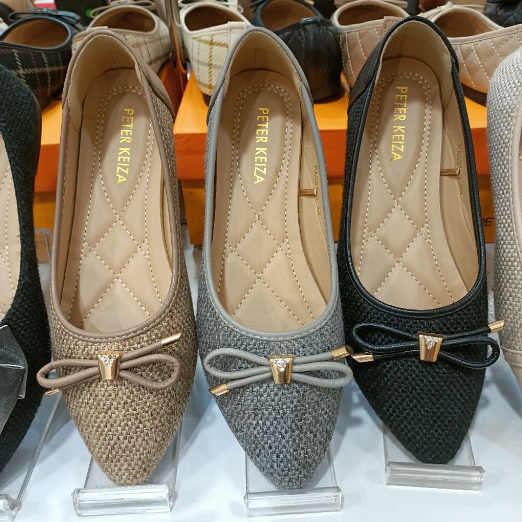 sepatu wanita flat PETER KEIZA original