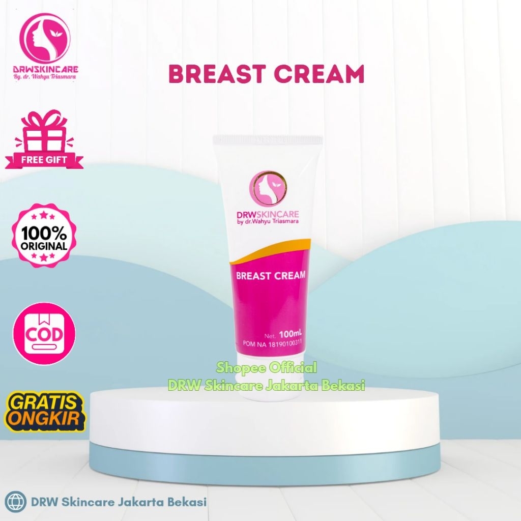 DRW SKINCARE BREAST CREAM/CREAM PAYUDARA/PENGENCANG PAYUDARA