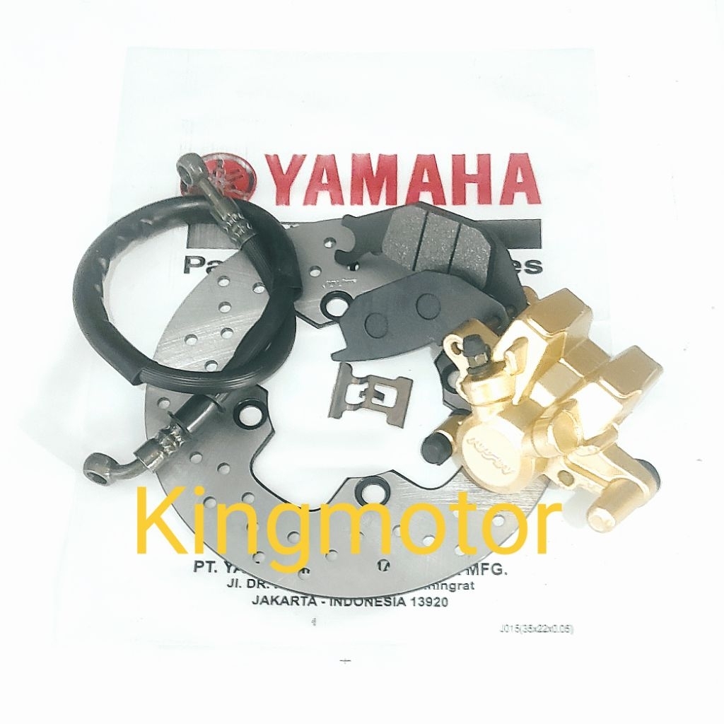 Piringan+Kaliper+Selang Rem Belakang Jupiter Mx New 135,Mx King