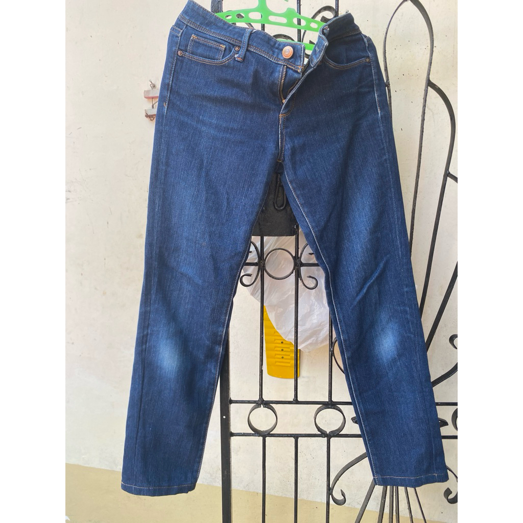Celana Uniqlo Second, celana Jeans Wanita Second, celana jeans Preloved