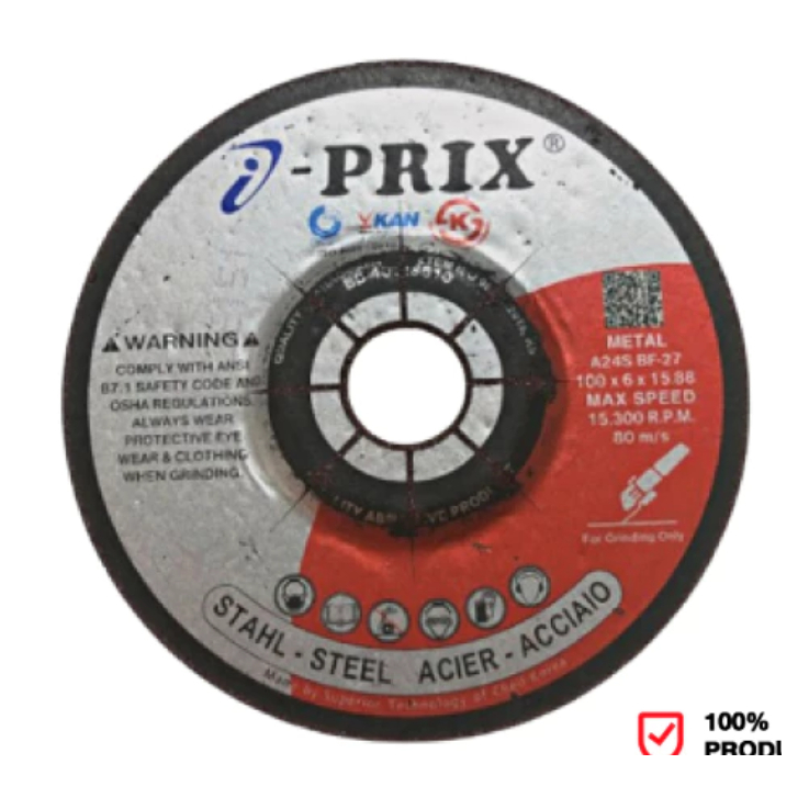 Gerinda Poles 4 inc x 6 x 16 Iprix / Grinding Wheel 4 inc Iprix