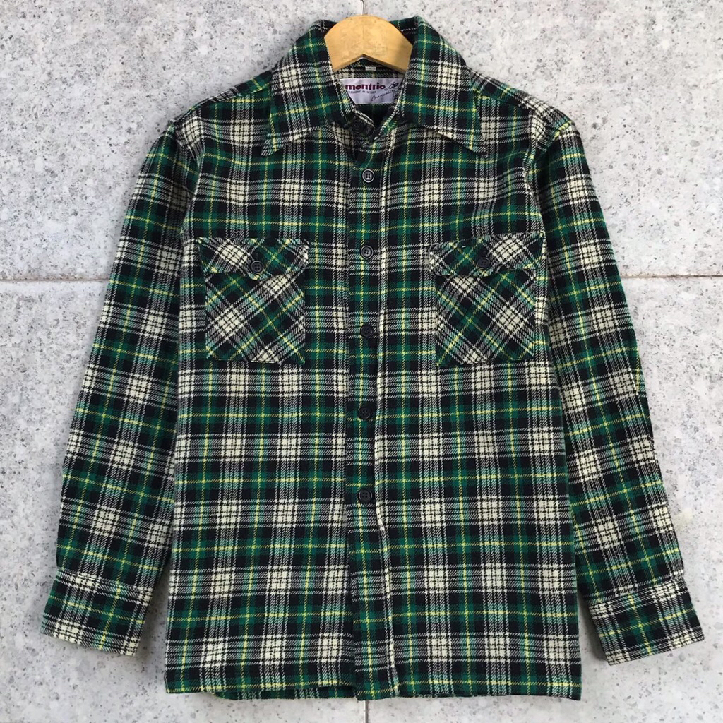 Kemeja Flannel Wool