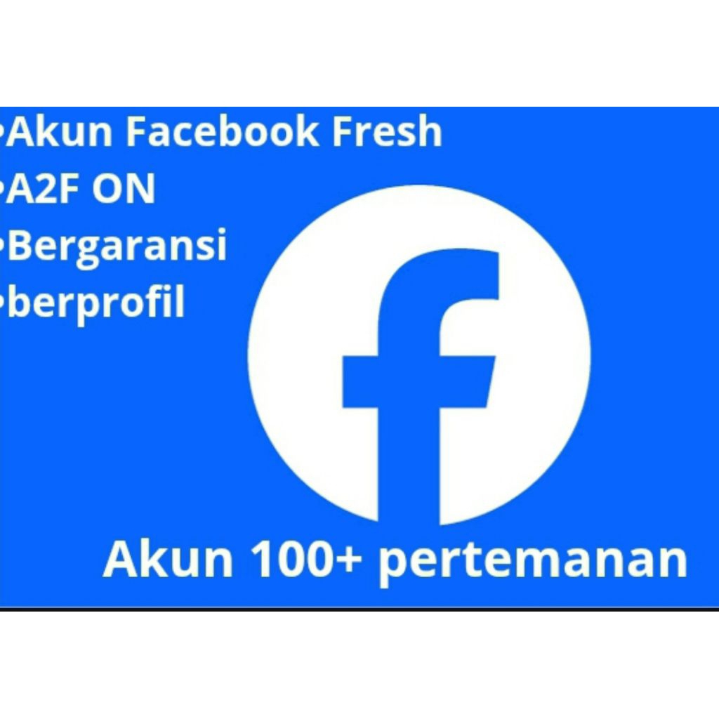 akun facebook A2FON 100+ pertemanan.