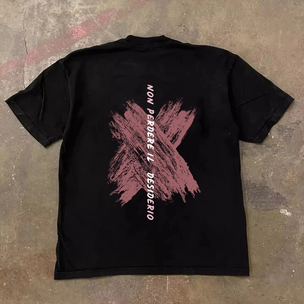 Korea Style T-shirt Oversize Hip hop | Kaos Wanita Hitam | Metallica Kaos pria dan wanita