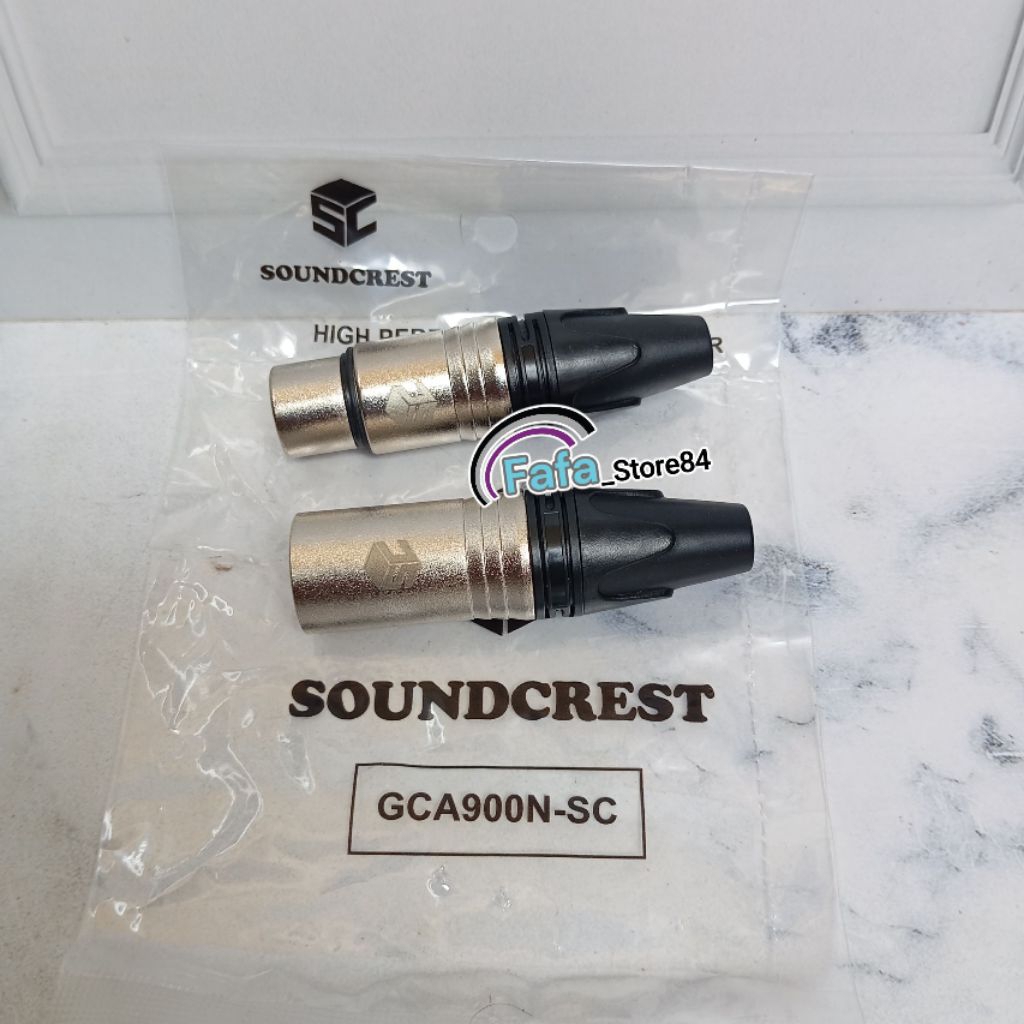 Jek/Soket Canon SOUNDCREST  Jack XLR Male Female