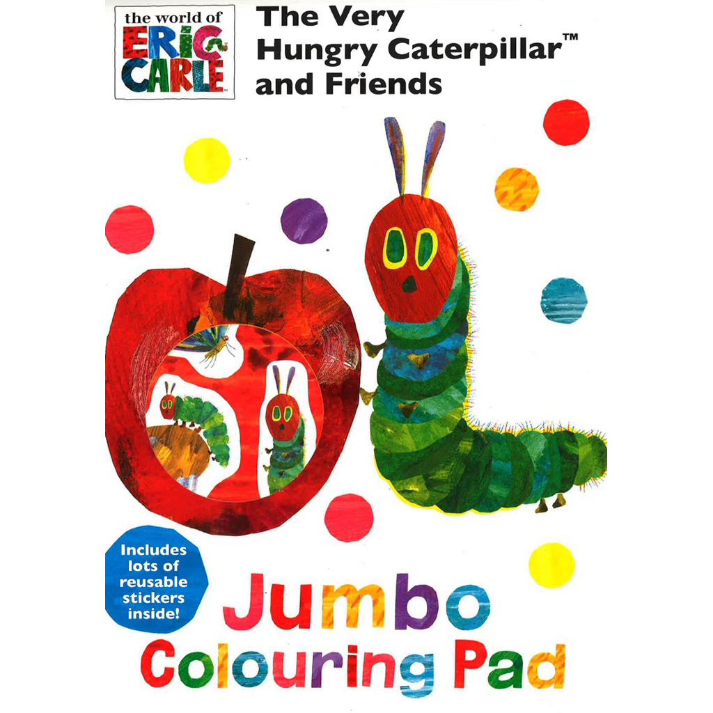 The Very Hungry Caterpillar Jumbo Colouring Pad