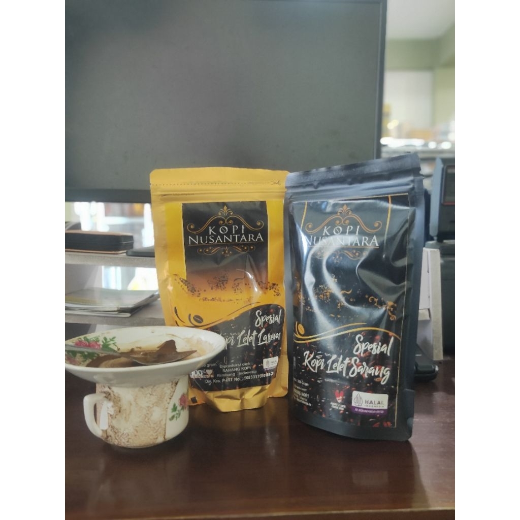 kopi lelet khas Sarang kopi Nusantara kopi ngisor klopo