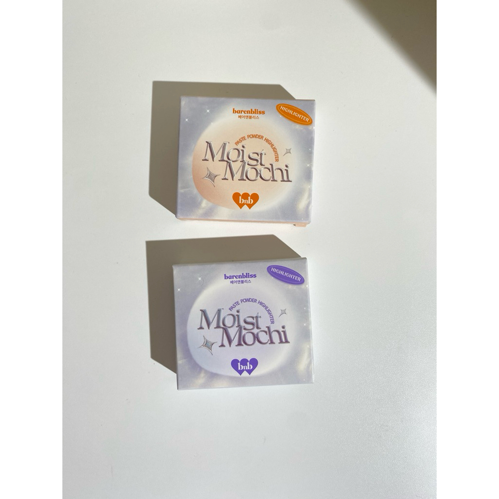 Preloved Barenbliss Moist Mochi Paste Powder Highlighter cream soda