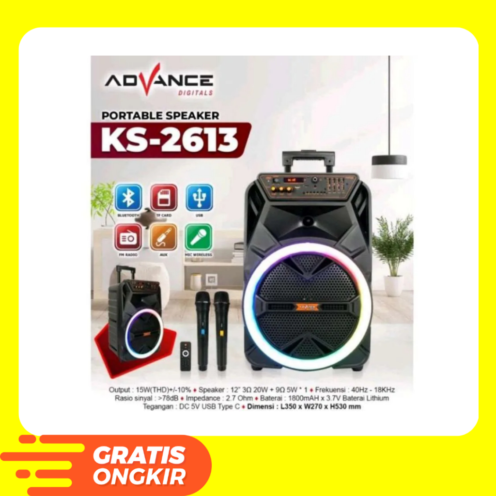 Speaker Advance Meeting Portable KS-2613