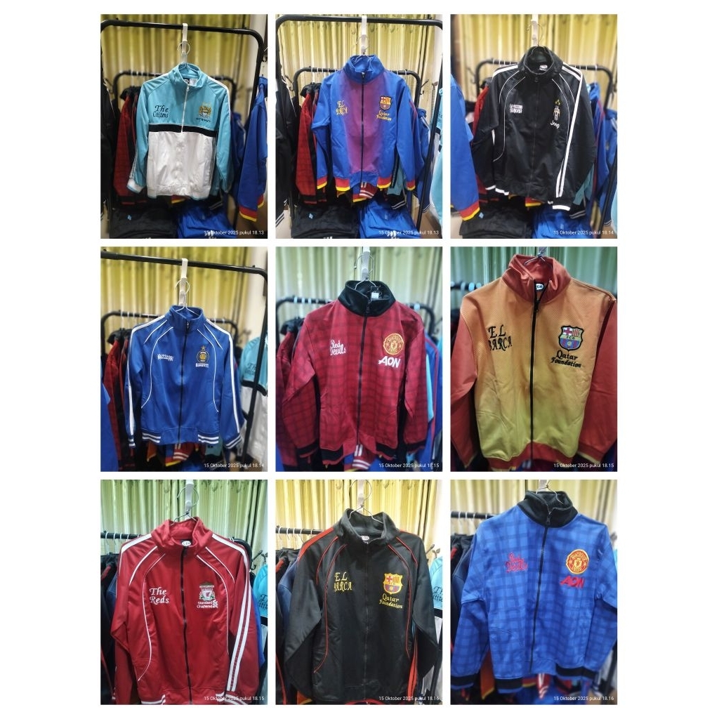 Jaket anak Bahan DIADORA