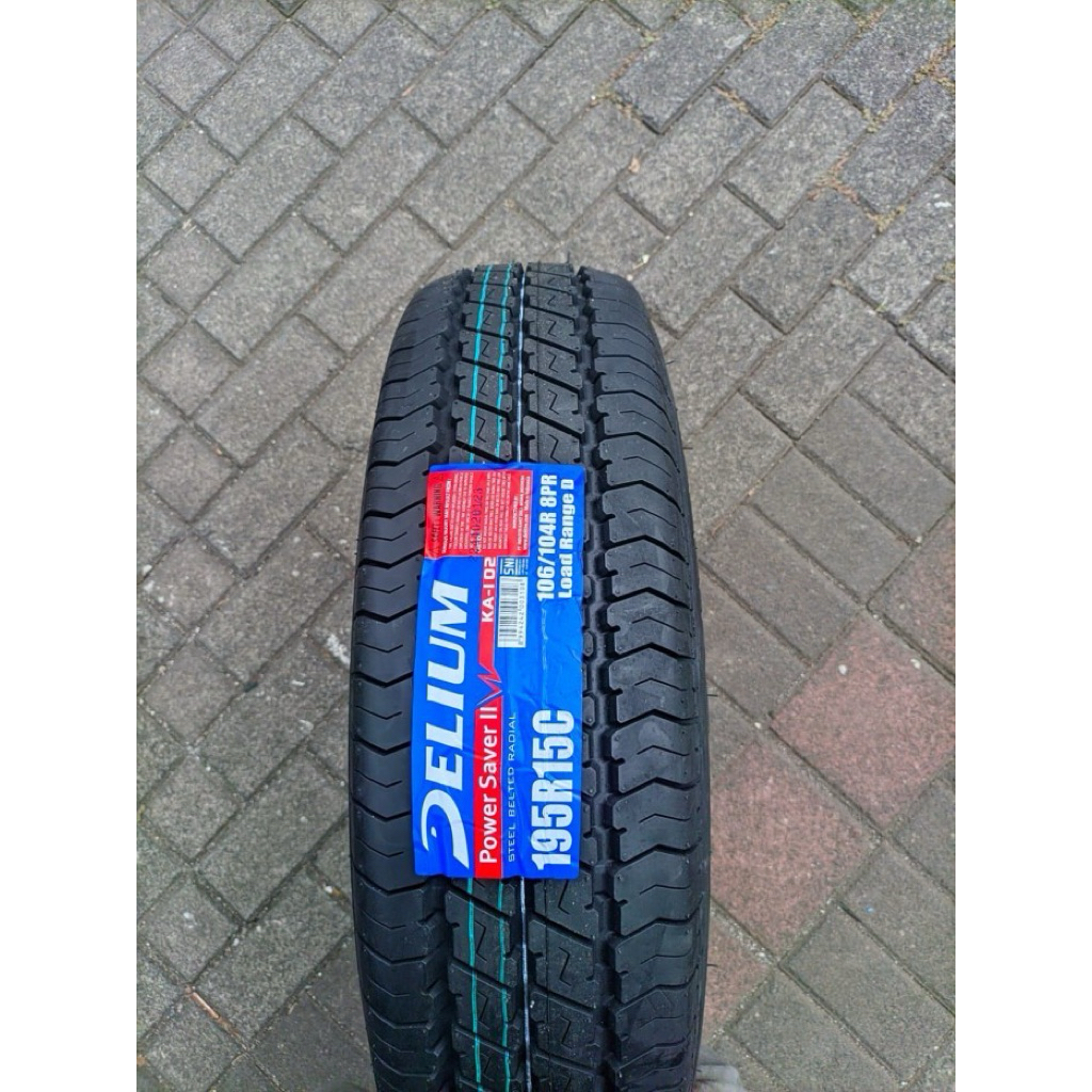 Ban mobil 195 R15 8PR DELIUM POWER SAVER Ban standar Hiace Commuter L300