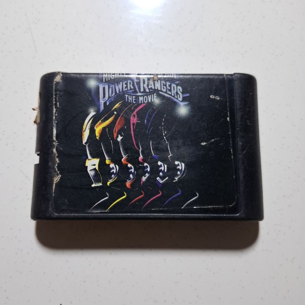 Kaset Game SEGA Power Rangers Mighty Morphin Second