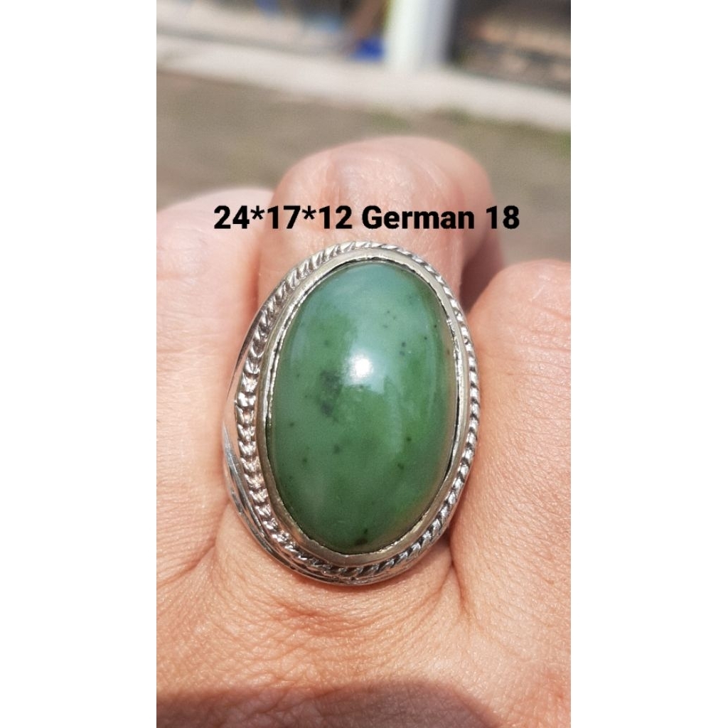 Natural Batu Giok Aceh Kristal Tembus Mewah Berkelas