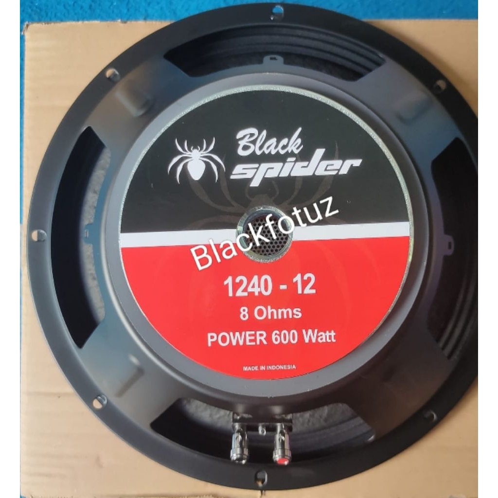 speaker 12" black spider 1240 - 12