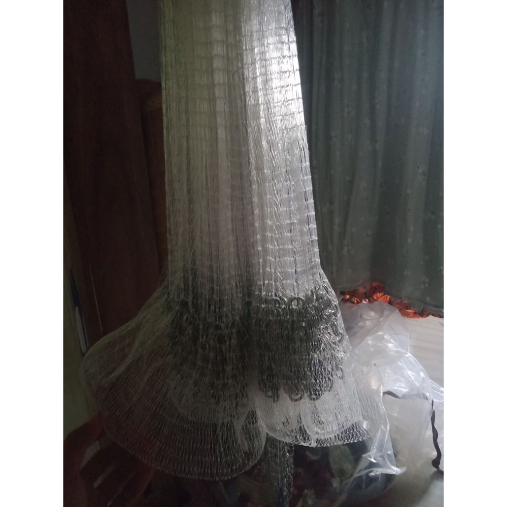 jala ikan lempar ukuran 3/4 panjang 2,3 meter