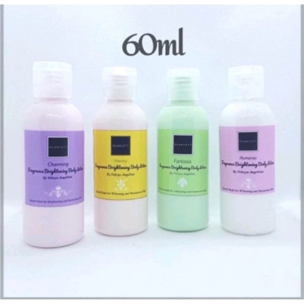 SCARLETT MINI ❤️ SCARLETT WHITENING HANDBODY LOTION 60ML BY FELICYA ANGELISTA
