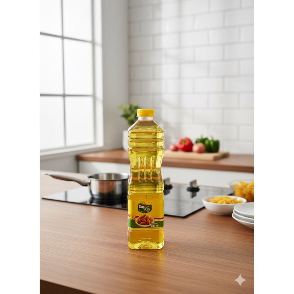 Minyak Goreng Dapur Kita CP8 – Minyak Premium Jernih, Hemat, dan Terjamin Kualitasnya 800ml