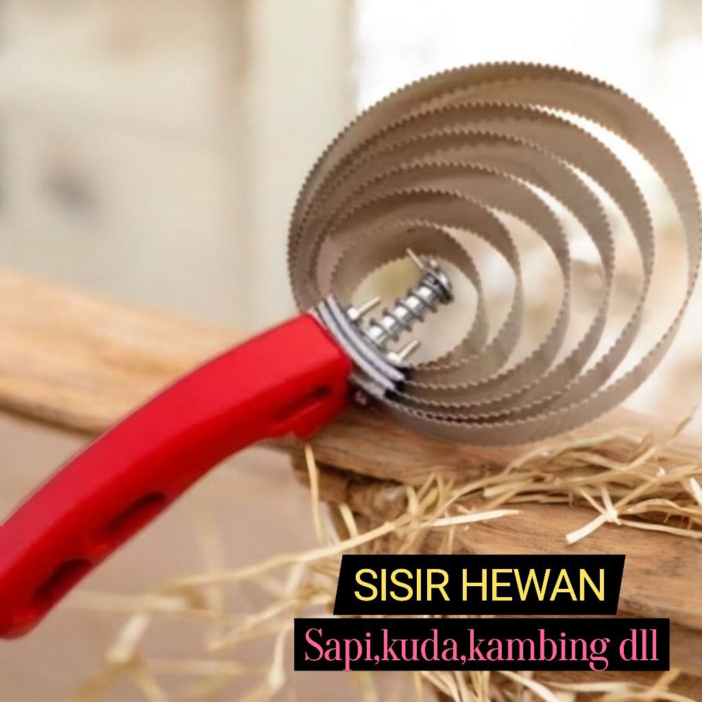 Sisir hewan ternak sapi kuda kambing dll