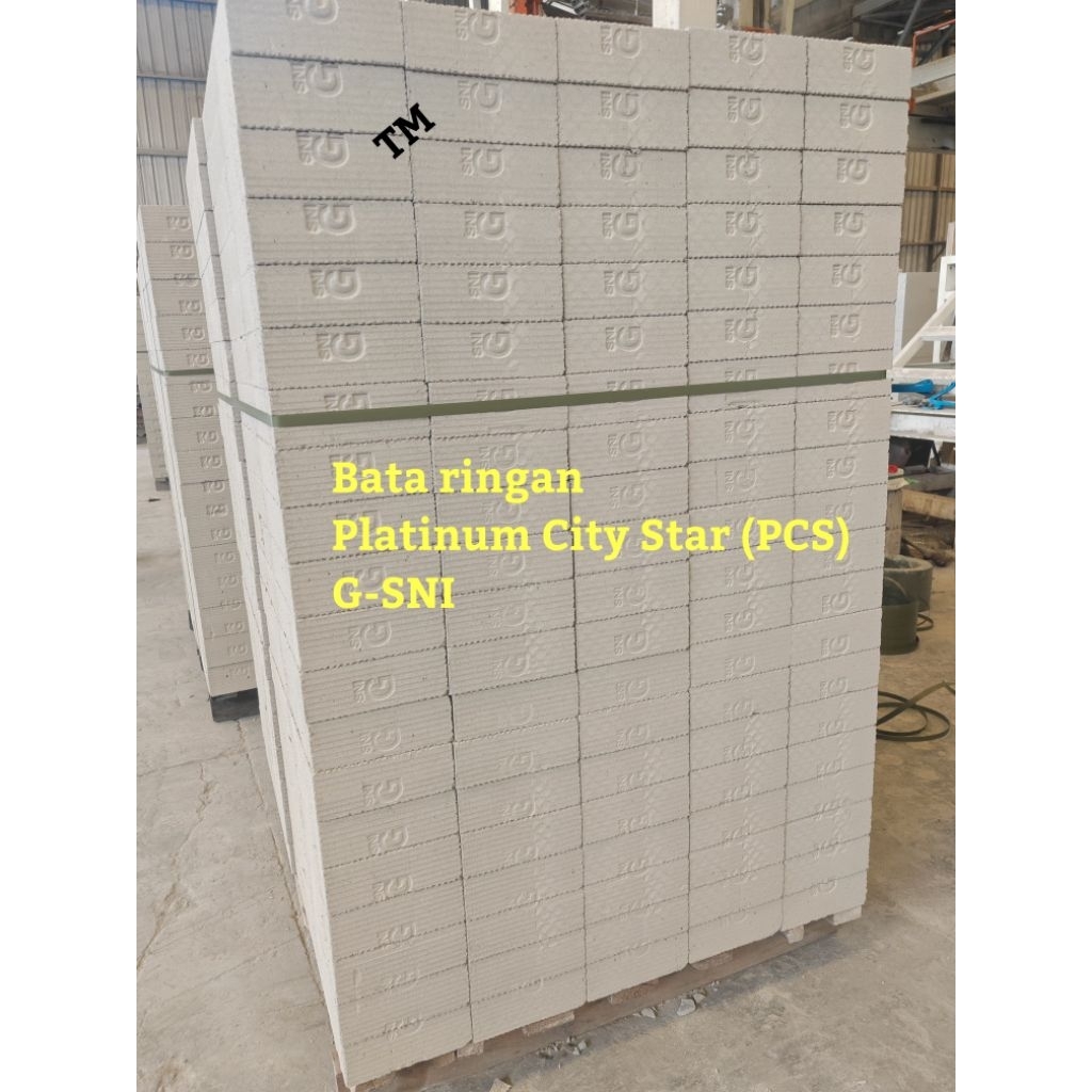 12,6kubik/DO Hebel/bata ringan PLATINUM CITY STAR (PCS)