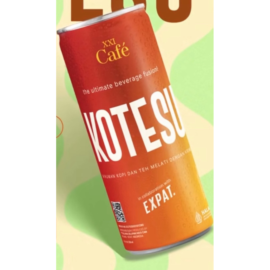 Kotesu kaleng XXI Cafe