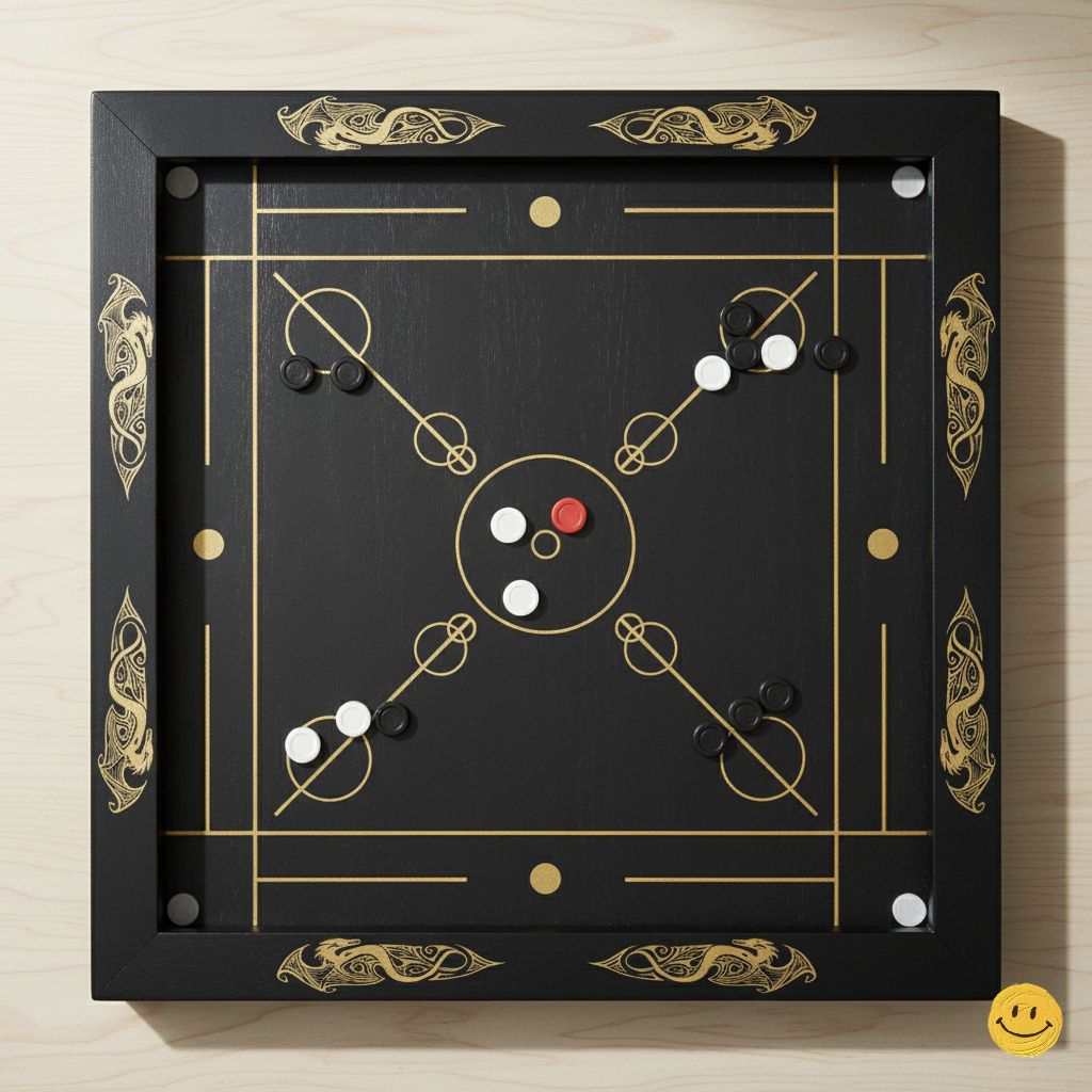 Meja Karambol CUSTOM (120x120cm) Bahan Kayu Berkualitas