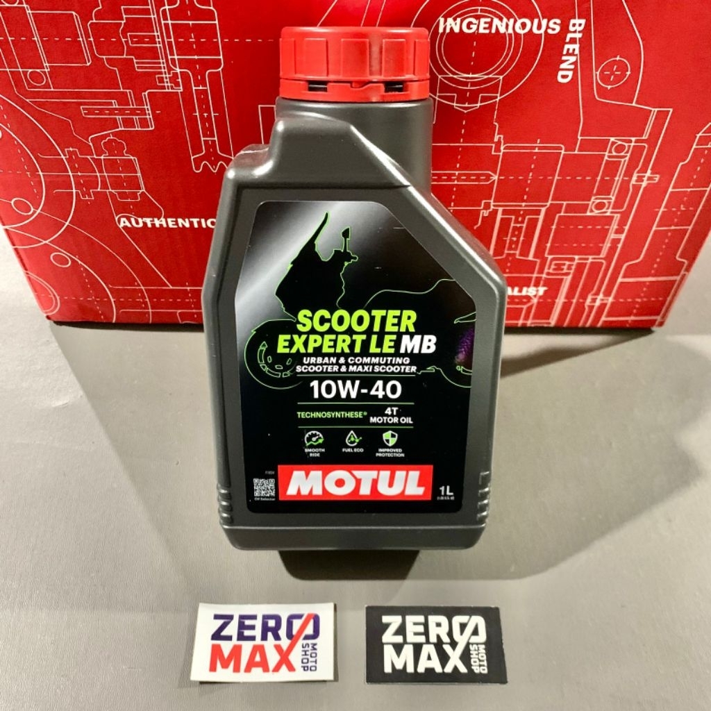 Oli Motor Matic MOTUL Scooter Expert LE 4T 10W40 Technosynthese 1L Original