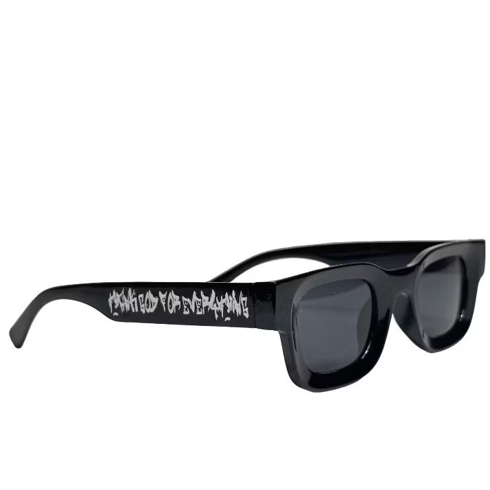 BOLD GLASSES THANK GOD HELLBOY WARDROBE Kacamata Hitam Bold Kacamata Abu Bold Kacamata Pria Kacamata