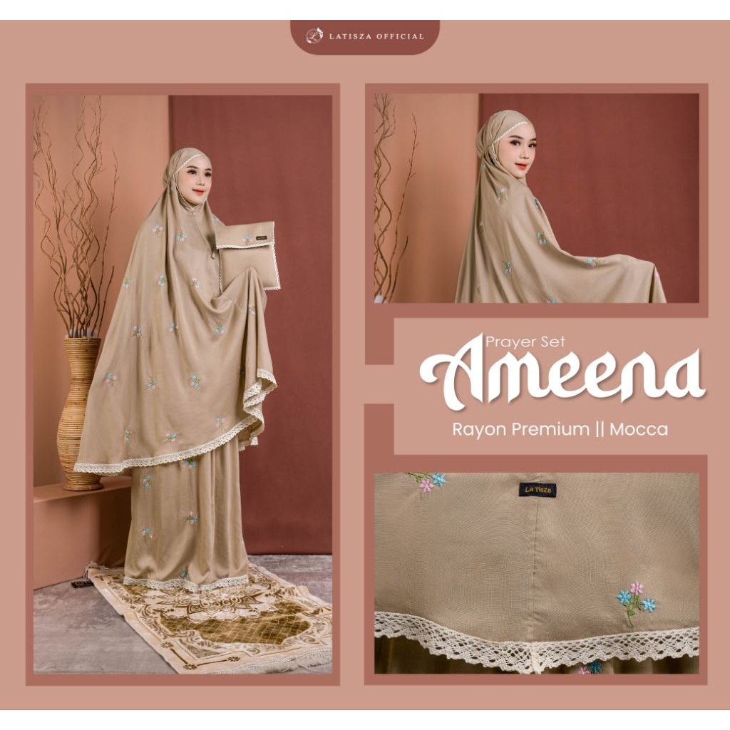 Mukena Latisza Rayon Bordir by Latisza