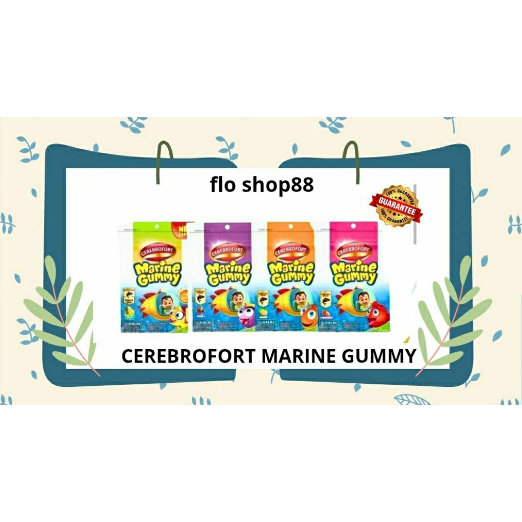 CEREBROFORT GUMMY / CETEBROFORT GUMMY KECERDASAN ANAK / CEREBROFORT GUMMY MARINE / CEREBROFORT GUMMY