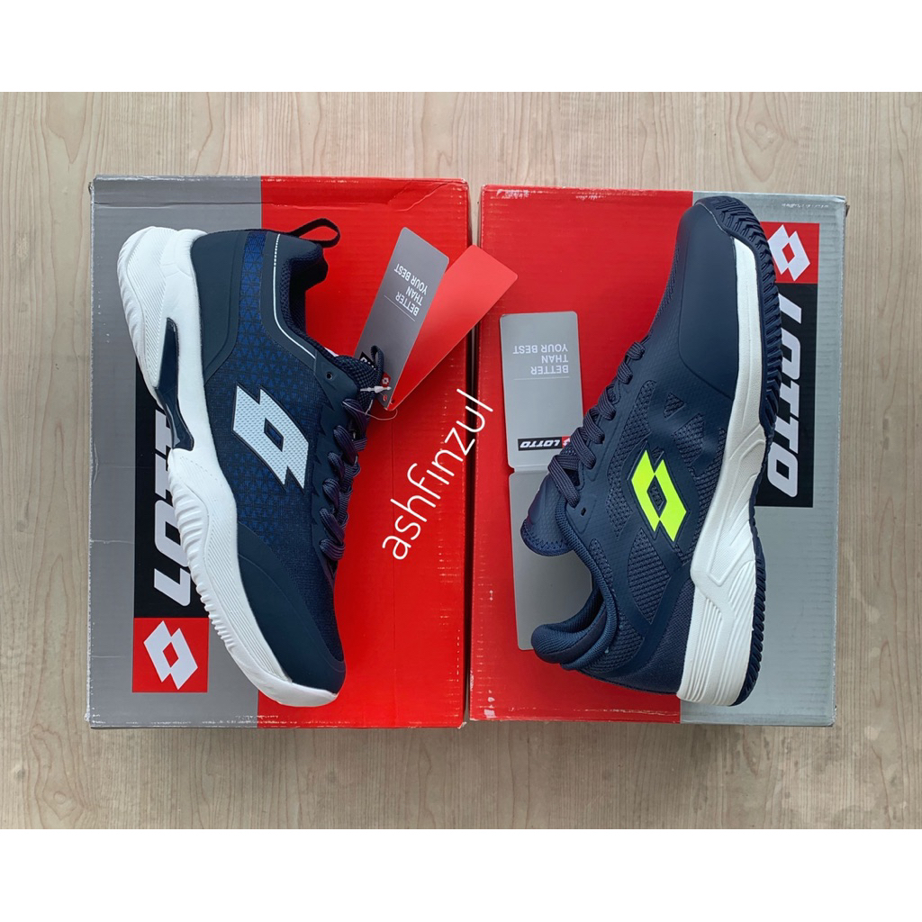 Lotto Tennis Badminton Sepatu Bulutangkis Original