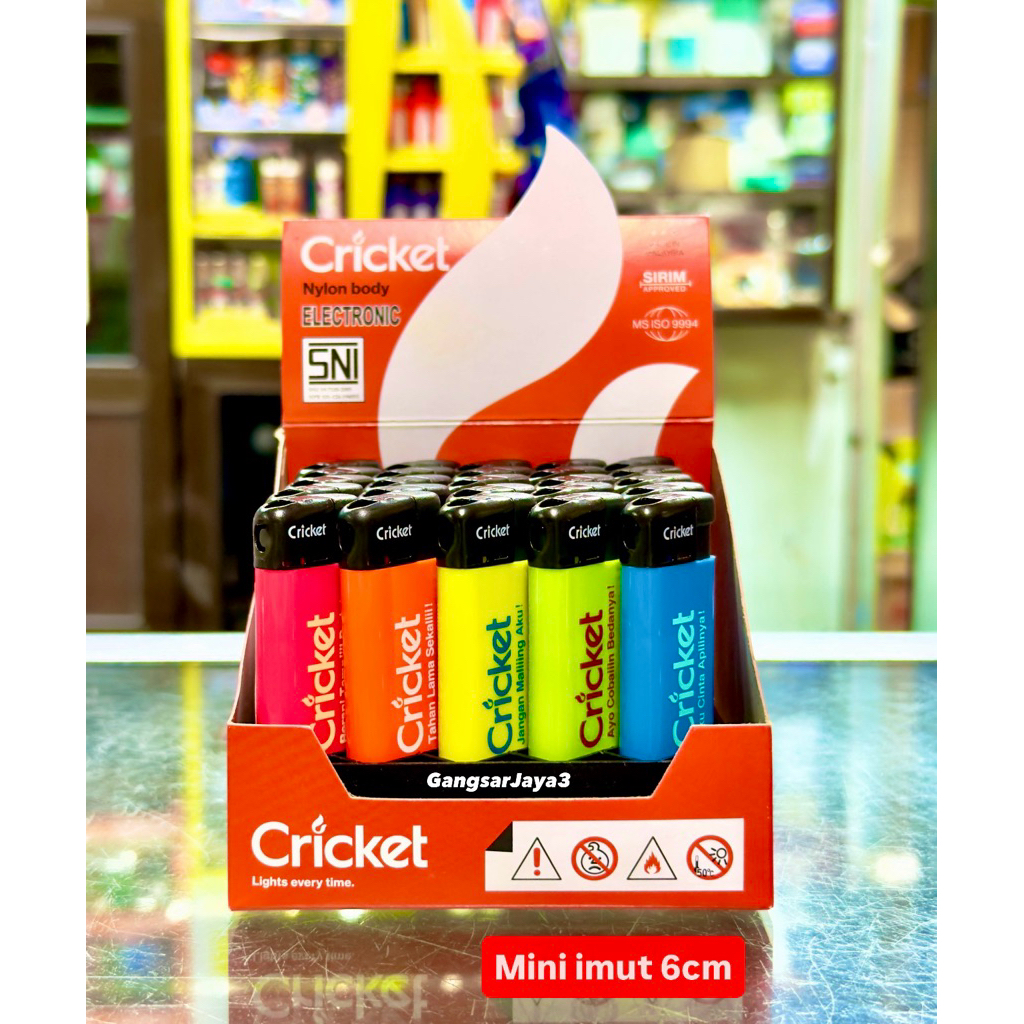 korek cricket mini magnit original