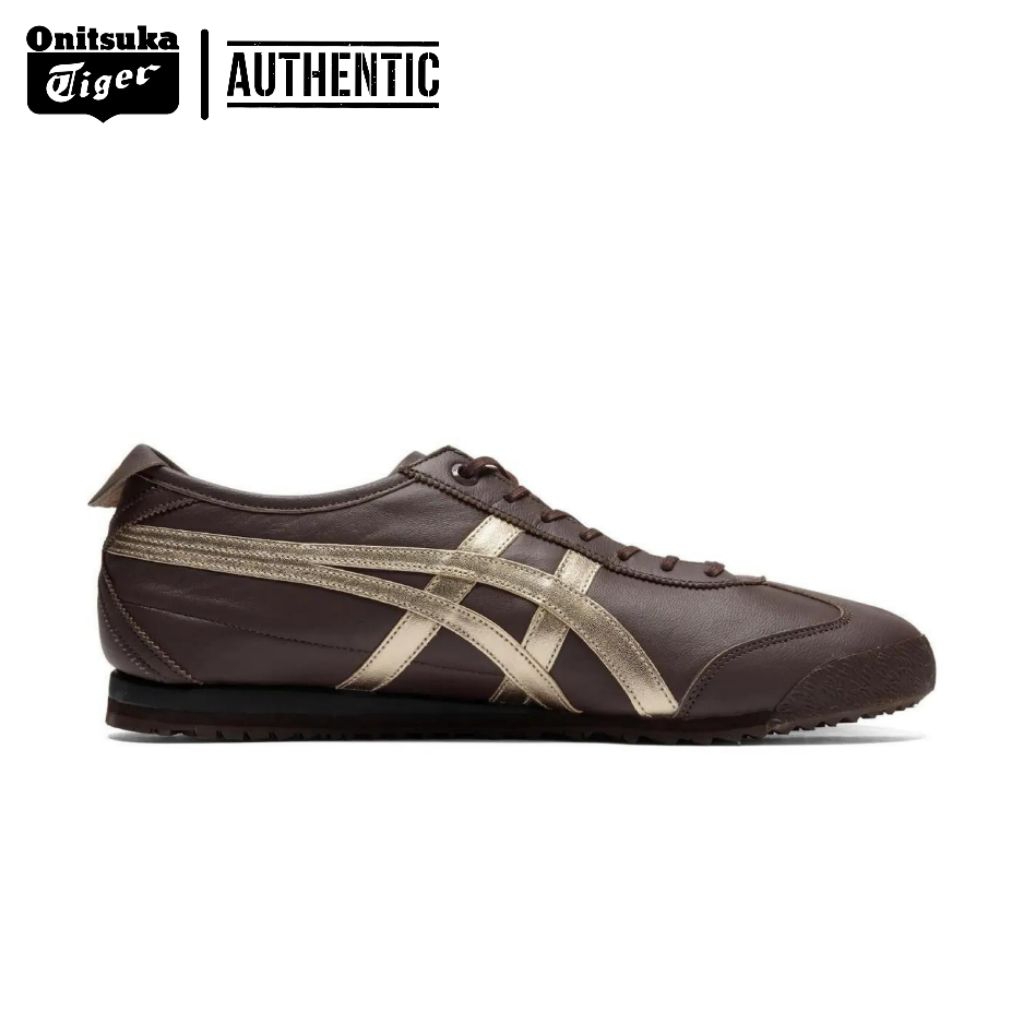 Sepatu Onitsuka Mexico 66 Super Deluxe Brown Gold