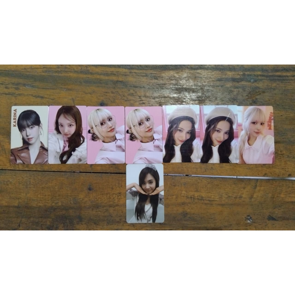 WTS PC OFFICIAL TWICE AESPA SNSD