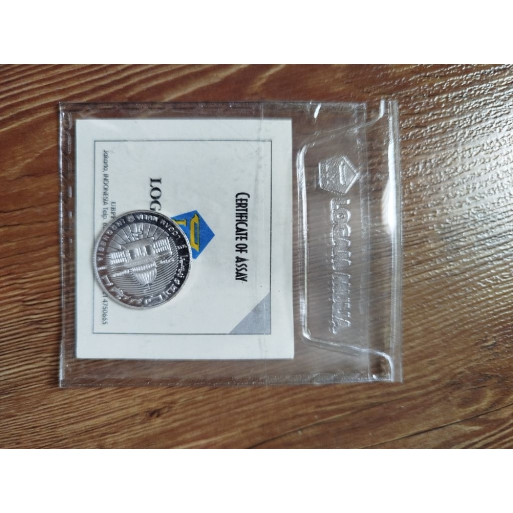 1 koin Dirham 2,975 gram - Perak 99,95% - ANTAM