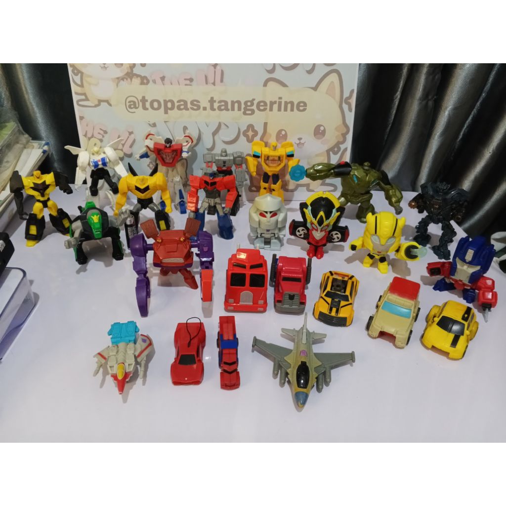 McD Happy Meal Transformers Mix Series