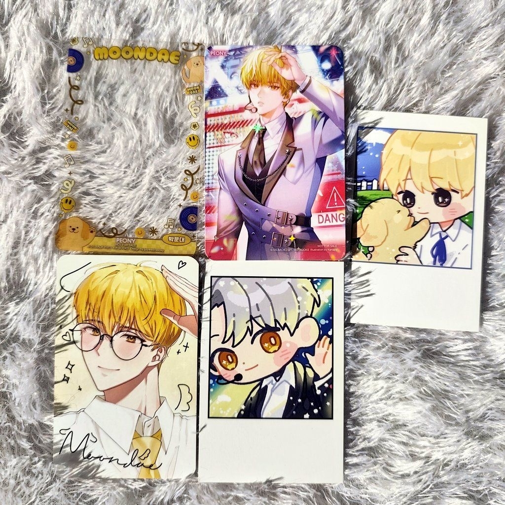 Bulk Photocard Park Moondae Debut or Die Official Novel Thailand Version Vol 1 + 3 PC Fanmerch Moond