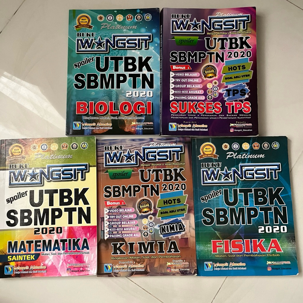 Preloved Buku UTBK Wangsit
