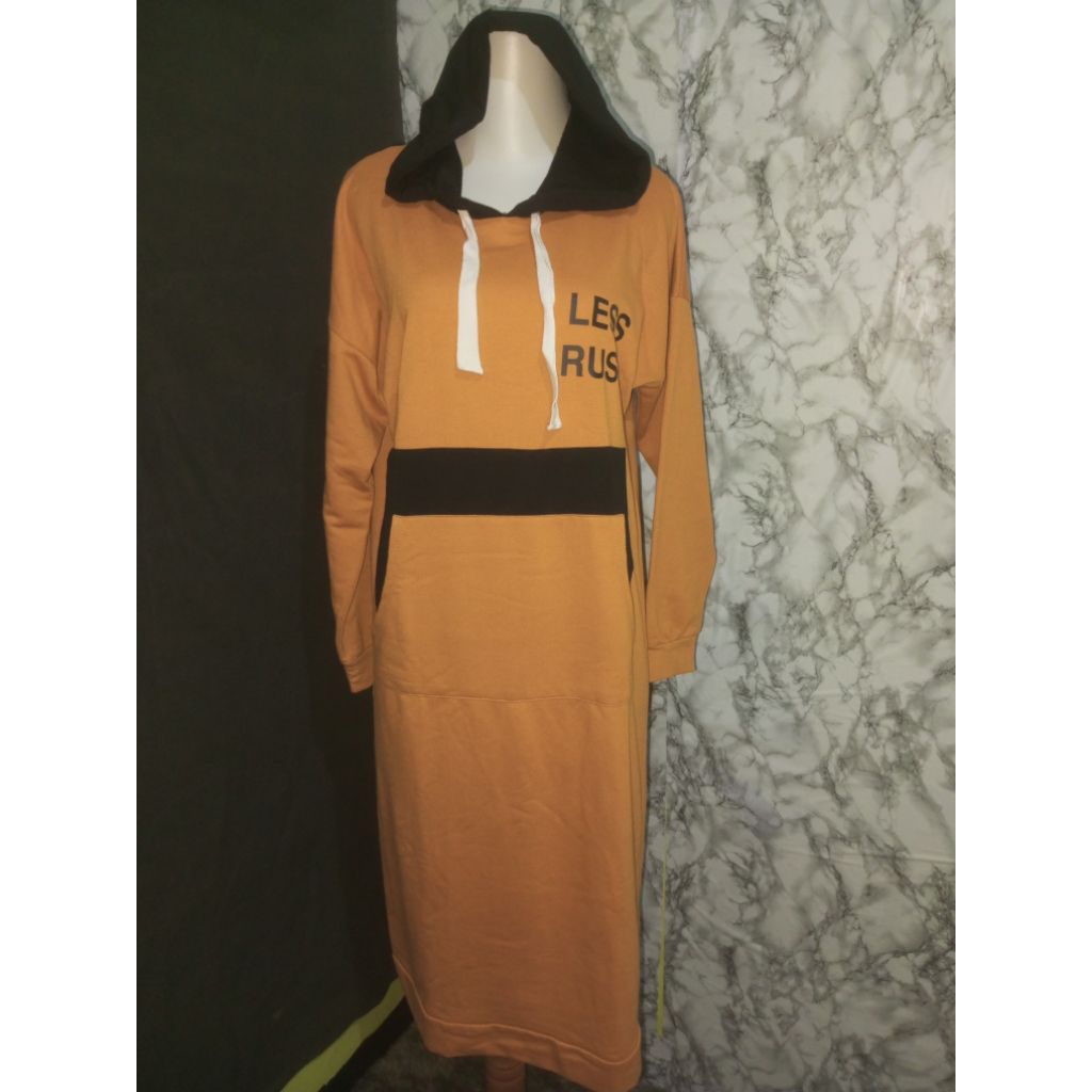 Hoodie tunik wanita