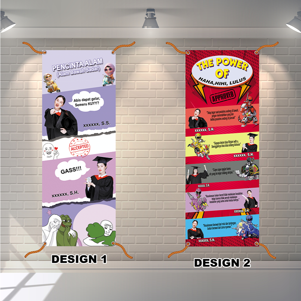 banner wisuda plus tiang free design | xbanner wisuda free design | banner wisuda plus tiang