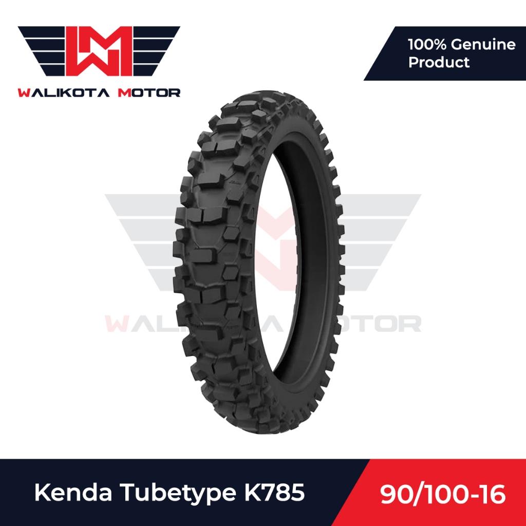 Kenda Ban Motor Tubetype Mini Trail Motif MILLVILLE II K785 90/100 Ring 16 Non Tubeless Original 100